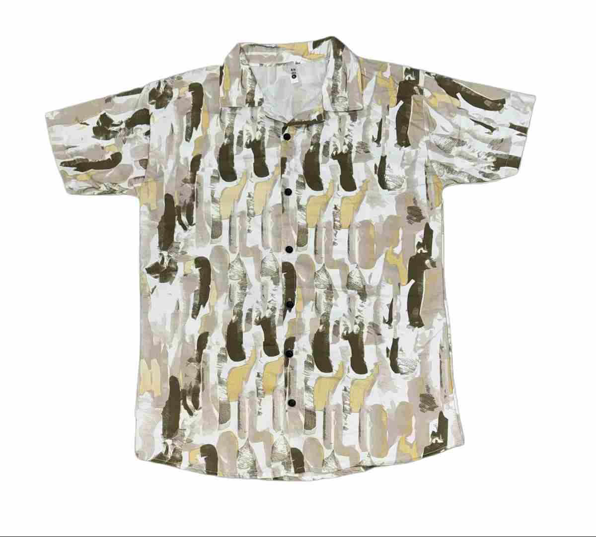 Premium Nylon Oversize Printed Shirt 